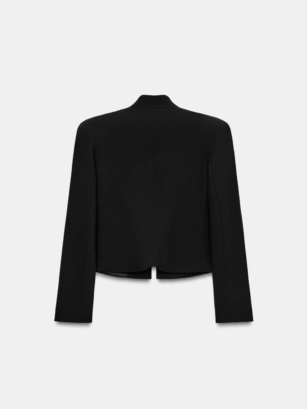 NWT ZARA FITTED BLAZER WITH SHOULDER PADS SIZE XS